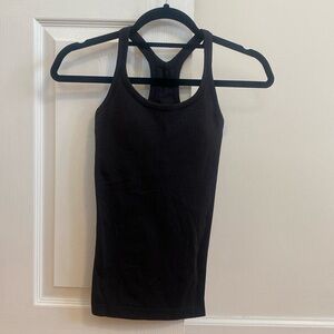 Lululemon Ebb to Street tank top. Black - Size 2.